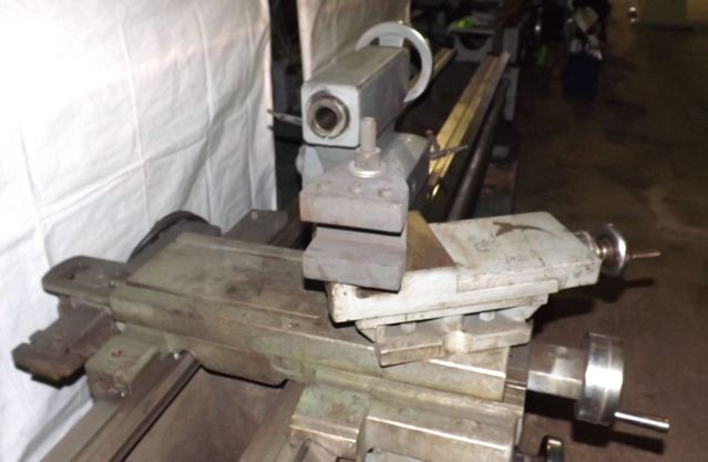 22" x 120" TARNOW ... LATHE 3-1/2" SPINDLE HOLE